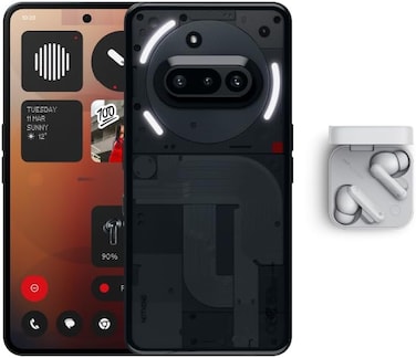 Nothing Phone (3a) 5G Dual SIM Black 12GB RAM 256GB with CMF Buds