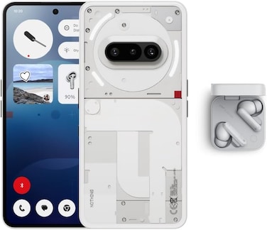 Nothing Phone (3a) 5G Dual SIM White 12GB RAM 256GB with CMF Buds