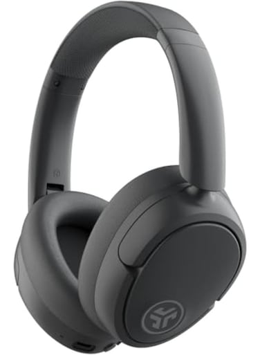 Jlab
JBuds LUX ANC Active Noise Cancelling Headphones - Wireless Over Ear Headphones with Microphone, 70+ H Playtime Foldable Bluetooth Earphones with Multipoint &amp; Customisable Sound Graphite