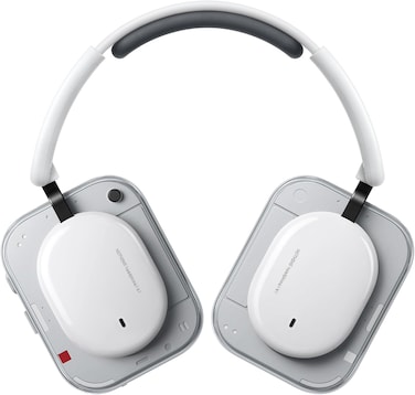 Nothing Headphone (a) Wireless Over Ear Headphones With Active Noise Cancelling, Up To 135 Hours of Battery Life, Hi-Res, LDAC, Tactile Controls - White