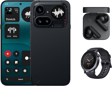 Nothing Phone 4a Pro 5G Dual SIM Black 12GB RAM 256GB With CMF Buds 2 and CMF Watch 3 Pro - Middle East Version