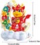 YALLABUYIT Electric   Music And Light Moon Dragon Mechanical Gear Toy For Kids