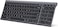 iClever BK10 Bluetooth Keyboard- Universal Wireless &amp; Rechargeable Ultra-Slim with Number Pad, Ergonomic Design, Compact Size, Stable Connection for Windows, iOS, Android - Gray Black
