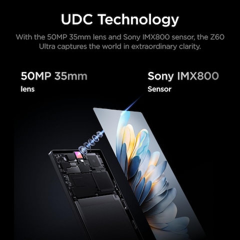 Nubia Z60 Ultra 5G 16GB Ram 512GB Storage - , Snapdragon 8 Gen 3 Chips, 50MP Triple Camera, 120Hz 6.8&quot; AMOLED Display, 6000mAh Battery, Black