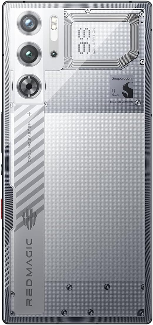 REDMAGIC 9 Pro 16GB 512GB Snowfall SIMフリ RedMagic 9 Pro Dual Sim 16GB RAM 512GB 5G Snowfall: Buy