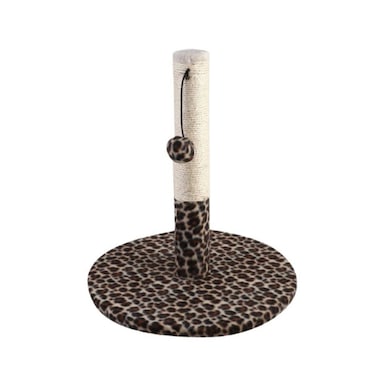 Cat Scatrcher Pole With Plush Toy - 35x35x40cm