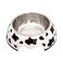 Cozy Paws Single Melamine Bowl -14x17.5x6cm White Dalmation