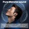Monster N-Lite 203 AirLinks headphones, which support battery life of up to 30 hours, Bluetooth 5.3, Bluetooth wireless headphones, high definition calls, wireless stereo, waterproof IPX6.