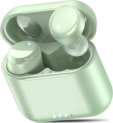TOZO T6 Wireless Earbuds Bluetooth 5.3 Headphones, Ergonomic Design in-Ear Headset, 50Hrs Playtime with Wireless Charging Case, APP EQ Customisable, IPX8 Waterproof, New Upgraded Version