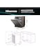 Hisense 13 Place Settings Freestanding Dishwasher 8 Programs - Color Titanium Grey Model - 1 Year Manufacture Warranty HS622E90G