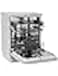 Hisense 15 Place settings Freestanding Dishwasher 8 Programs Color White Model - HS623E90W - 1 Year Full Warranty