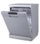 Gorenje 14 place settings Dishwasher,6 programmes, Energy class: 3 Star,Stainless steel tub,Removable Top,Silver Finish-GS643E10SME