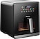 Hisense Air Fryer, 8 Liter Capacity, Black, 1700W, H09AFBKS4S (With Colorful Touch Panel And Visible Cooking Window)