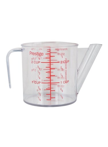 Gravy Fat Seperator Clear/Red 16x9.6x9.6cm