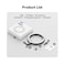 TELESIN 10-Inch Magnetic LED Selfie Ring Light with Phone Mount &ndash; Dimmable Fill Light with 1/4" Tripod Interface for YouTube, TikTok, Live Streaming &amp; Overhead Shooting (P3-FS-02)