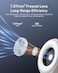 TELESIN Magnetic Flash Light, 2 IN 1 Phone Flashlight Selfie Light Compatible with iPhone Magsafe, LED Selfie Ring Fill Light with Flash Mode for Selfies/Photography/TikTok/Zoom Calls/Video Conference