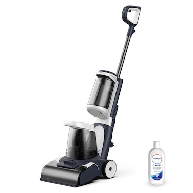 Tineco iCarpet Carpet Cleaner &amp; Upholstery Spot Cleaner, Lightweight &amp; Portable, with Heated Wash, Power Dry, LED Display, and Odor-Eliminating Cleaning Formula