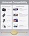 Retractable USB C Cable 【1m】, PD 100W Retractable USB C to USB C Fast Charging Data Cable , USB C Retractable Phone Charger Cable for iPhone 15/Pro/Plus/Pro Max/MacBook/iPad Pro/Samsung S24 - Yellow