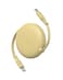 Retractable USB C Cable 【1m】, PD 100W Retractable USB C to USB C Fast Charging Data Cable , USB C Retractable Phone Charger Cable for iPhone 15/Pro/Plus/Pro Max/MacBook/iPad Pro/Samsung S24 - Yellow