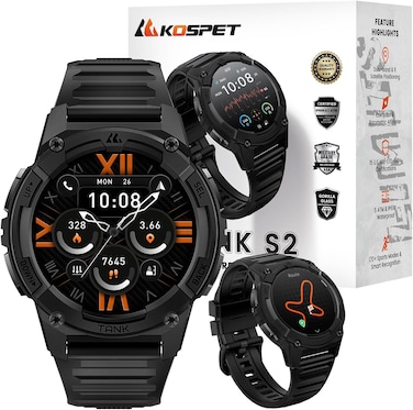 KOSPET Tank S2 Smart Watch Black