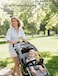 JISULIFE 2026 Stroller Fan &ndash; Small &amp; Stylish with 38H Cooling, Soft Night Light, One‑Click Detachable for Stroller or Desk, Safe Baby Fan for Crib Car Seat Nursery Travel, Gifts for Baby Mom (Yellow)