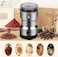 300W Electric Coffee Grinder &ndash; Stainless Steel Coffee &amp; Spice Grinder, Multifunctional Dry Grinder for Coffee Beans, Nuts &amp; Herbs, One-Touch Operation,