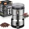 300W Electric Coffee Grinder &ndash; Stainless Steel Coffee &amp; Spice Grinder, Multifunctional Dry Grinder for Coffee Beans, Nuts &amp; Herbs, One-Touch Operation,
