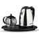Kettle with Glass Teapot Set 2200-Watt Power Special Steel Kettle with Auto Shut Off Function, 2.2L
