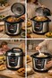 RAF 6L Electric Pressure Cooker 1000W   LED Touch Digital Rice &amp; Pressure Cooker   One-Touch Presets with 24-Hour Appointment Timer   Multi-Function Electric Cooker &amp; Steamer