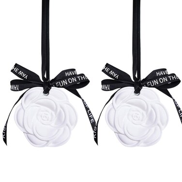 2pcs Car Wardrobe Long-lasting Fragrance Gypsum Aromatherapy Tablets