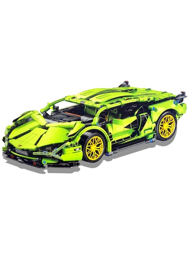 Racing Sports Car Building Blocks Assemble Bricks Vehicle Toys Gift For Boy Kids ( 1280 Pcs Blocks )