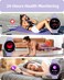 Parsonver Smart Watch for Women Men (Answer/Make Calls) Compatible with iPhone/Android Phones, Fitness Tracker with 100+ Sports Modes IP68 Waterproof, Heart Rate/Blood Oxygen/Sleep/Steps Monitor, Blue