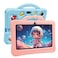 Npad702 7-Inch Kids Tablet, Android 15.0, 1024x600 HD Display, Dual 2MP Camera, 3200mAh Battery, Memory 4GB+128GB Shockproof Case with Handle, Light Blue Color