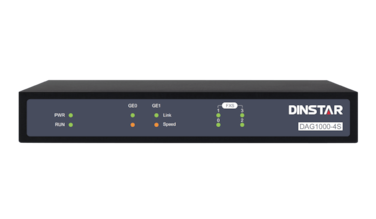 Dinstar DAG1000-4S(GE) FXS/FXO Gateway