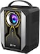 Portable Home Theater 4K Projector   Wi-Fi Bluetooth Android Mobile Screen LED TV Game Projector   Manual Focus HDMI/USB/AV/Remote Control with Angle Stand
