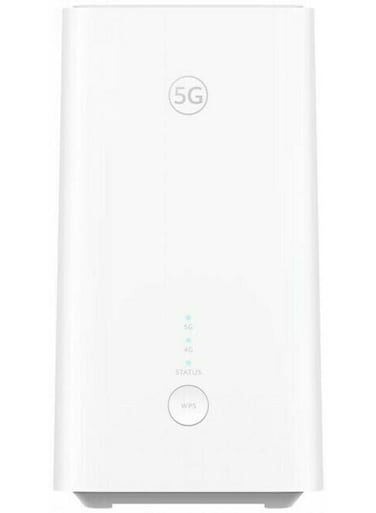 Huawei 5G CPE 5, WiFi 6 3000Mbps 5G Dual Band Home Sim Router, 3.6Gbps Download Speed, Easy Connect And Management With Wi-Fi Mesh+, Connect 128 Devices H155-381 White