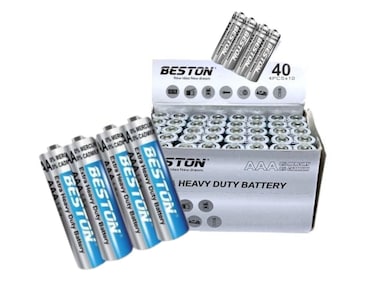 Beston Extra Heavy Duty AAA 40 Batteries