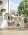 Clothes Drying Rack, Foldable 2-Tier Dryer with Height Adjustable Side Wings, Free Standing Laundry Rack for Clothes &amp; Bedding, Indoor &amp; Outdoor Use, Gray, 141 &times; 58 &times; 93 cm