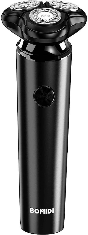 Bomidi M7 Electric Shaver, Triple Floating Blades, Wet &amp; Dry Low Noise Shaver, 600mAh, eQuick Release Anti-Pinch, Whisker 3D Floating Cutter Heads, IPX7 Waterproof, Type-C Charger