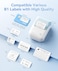 NIIMBOT B1 Label Maker with Auto Identification,2 Inch Bluetooth Portable Label Printer Easy to Use for Office, Home, Business (with 2x1.18 inch Label)