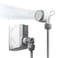 Flextail Tiny Shower, World&rsquo;s Smallest Portable Outdoor Shower, 200g Ultra-Light, 70-Min Runtime, 1.32 gal/min Flow, IPX7 Waterproof, Works with Warm Water