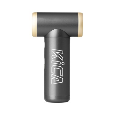 Kica Jet Fan 2S, Multifunctional, Powerful Airflow, One-Key Turbo Boost, Durable Aviation-Grade Aluminum, Compact &amp; Lightweight, Ideal for Cleaning, Drying, Inflating, Dusting, Black