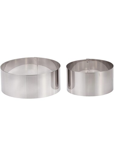 HARMONY 2PC SET SS COOKIE CUTTER ROUND