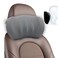 وسادة مسند الرأس سريعة الجفاف VYVYLabs Drive Ease Series 3D Curve Car Seat Headrest Neck وسادة - VJYTZ - رمادي