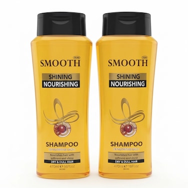 Feah Smooth Nourishing Shampoo   Soft &amp; Smooth Hair Care   470ml x 2