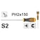 INGCO PHILLIPS SCREWDRIVER HSDPH2150 - Precision Phillips Screwdriver, Ergonomic Handle, Durable Steel Shaft for Professional and DIY Use