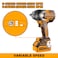 INGCO Cordless Impact Wrench 850 N&middot;m &ndash; Model CIWLI2085 &ndash; Powerful Brushless Motor, Portable &amp; Professional Grade