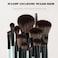 Jessup Makeup Brushes Set 10pcs, Double Sided Foundation Contour Blush Highlight Blending Eyebrow Brush Eyeshadow Eyeliner Concealer Brush, Bright Cyan Cruelty Free Cosmetic Tools T500