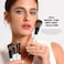 Jessup Makeup Brush Set 6pcs Double Sided Makeup Brushes Foundation Contour Blush Highlight Blending Eyebrow Brush Eyeshadow Brush, Vegan Fiber Make up Brush Bright Cyan T501