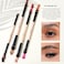 Jessup Makeup Brushes Set 14-in-7 Double Sided Makeup Brushes for Foundation Concealer Blush Eyeshadow Contour Bronzer Powder Blending Eyebrow Eyeliner, Cruelty-Free Make up Brushes Peach Dust T600